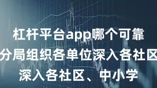 杠杆平台app哪个可靠崂山公安分局组织各单位深入各社区、中小学